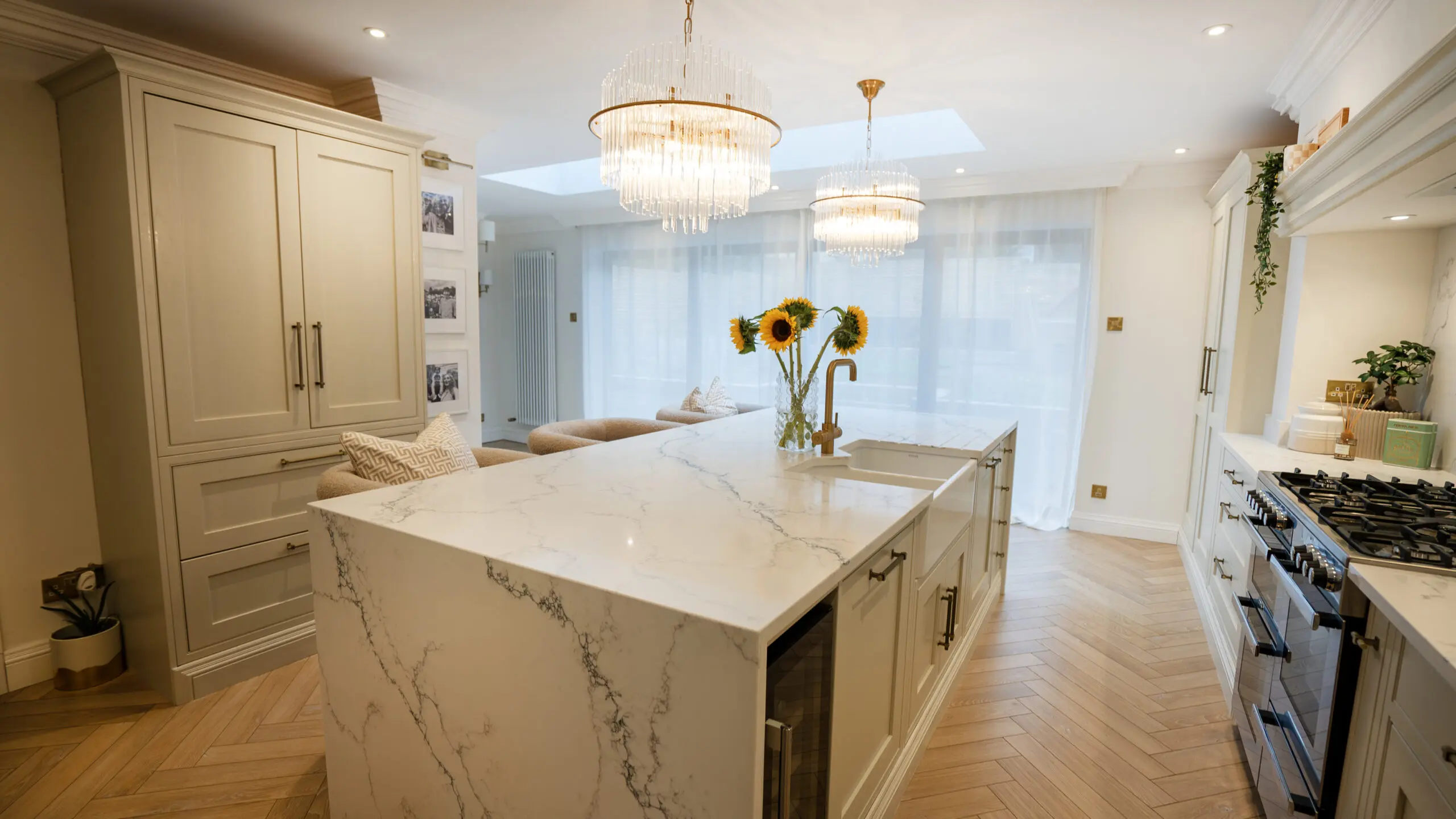 DIY Kitchen Transformation in Liverpool with Empire White Quartz